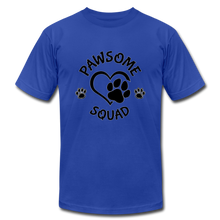 Load image into Gallery viewer, Pawsome Squad Unisex T-Shrt - royal blue