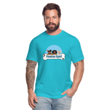 Load image into Gallery viewer, Unisex Jersey T-Shirt by Bella + Canvas - turquoise