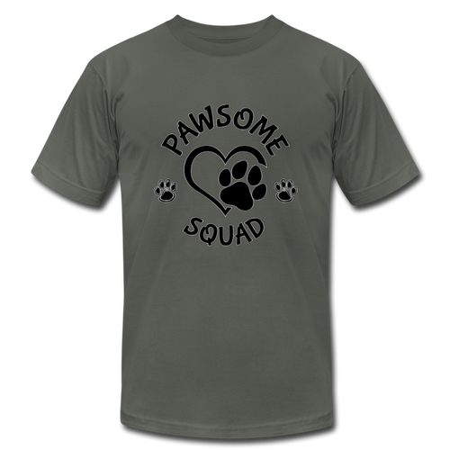 Pawsome Squad Unisex T-Shrt - asphalt