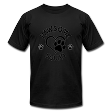 Load image into Gallery viewer, Pawsome Squad Unisex T-Shrt - black
