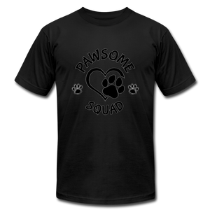 Pawsome Squad Unisex T-Shrt - black