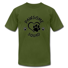 Load image into Gallery viewer, Pawsome Squad Unisex T-Shrt - olive
