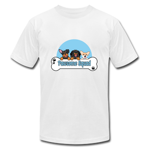 Pawsome Squad Team Tee - white