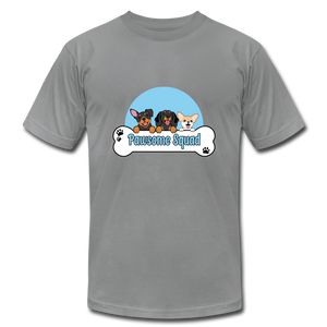 Pawsome Squad Team Tee - slate