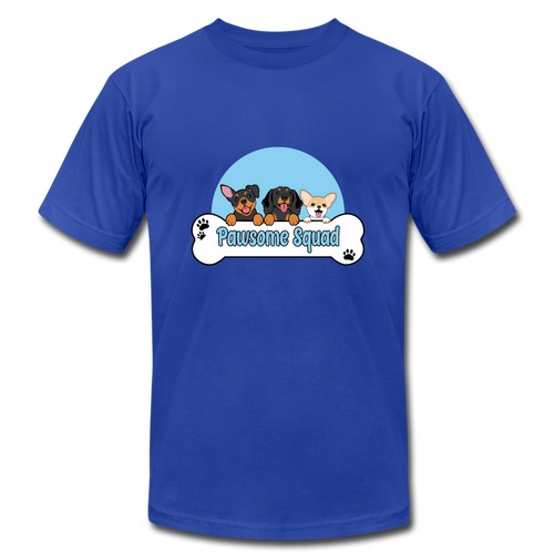 Pawsome Squad Team Tee - royal blue