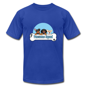 Pawsome Squad Team Tee - royal blue