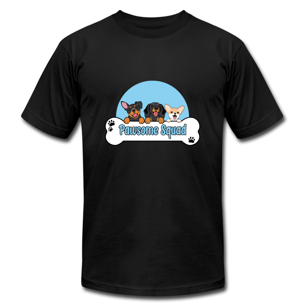 Pawsome Squad Team Tee - black