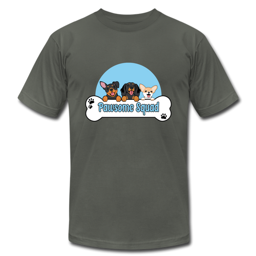 Unisex Jersey T-Shirt by Bella + Canvas - asphalt