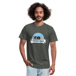 Unisex Jersey T-Shirt by Bella + Canvas - asphalt