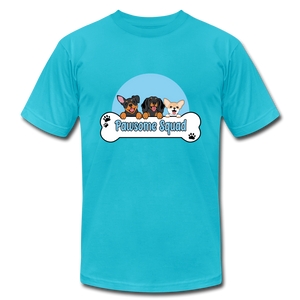 Unisex Jersey T-Shirt by Bella + Canvas - turquoise