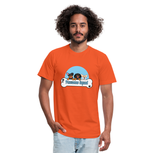 Unisex Jersey T-Shirt by Bella + Canvas - orange