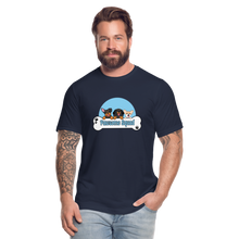 Load image into Gallery viewer, Unisex Jersey T-Shirt by Bella + Canvas - navy
