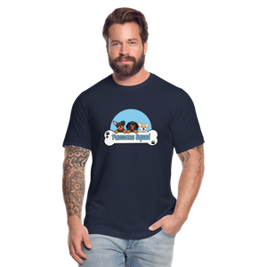 Unisex Jersey T-Shirt by Bella + Canvas - navy