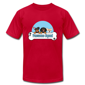 Unisex Jersey T-Shirt by Bella + Canvas - red