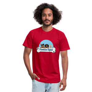 Unisex Jersey T-Shirt by Bella + Canvas - red