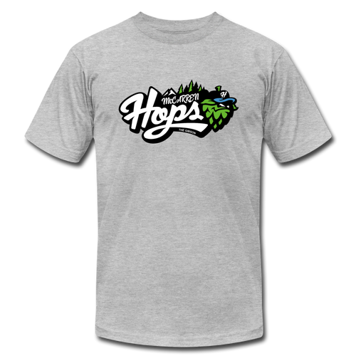 Unisex Jersey T-Shirt by Bella + Canvas - heather gray
