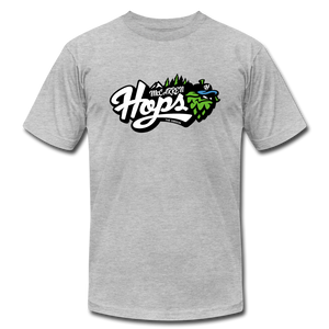 Unisex Jersey T-Shirt by Bella + Canvas - heather gray
