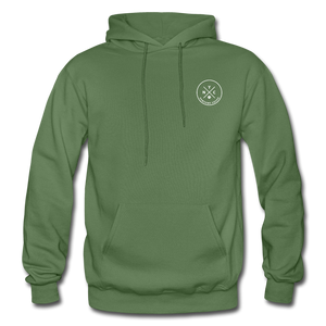 Gildan Heavy Blend Adult Hoodie - military green